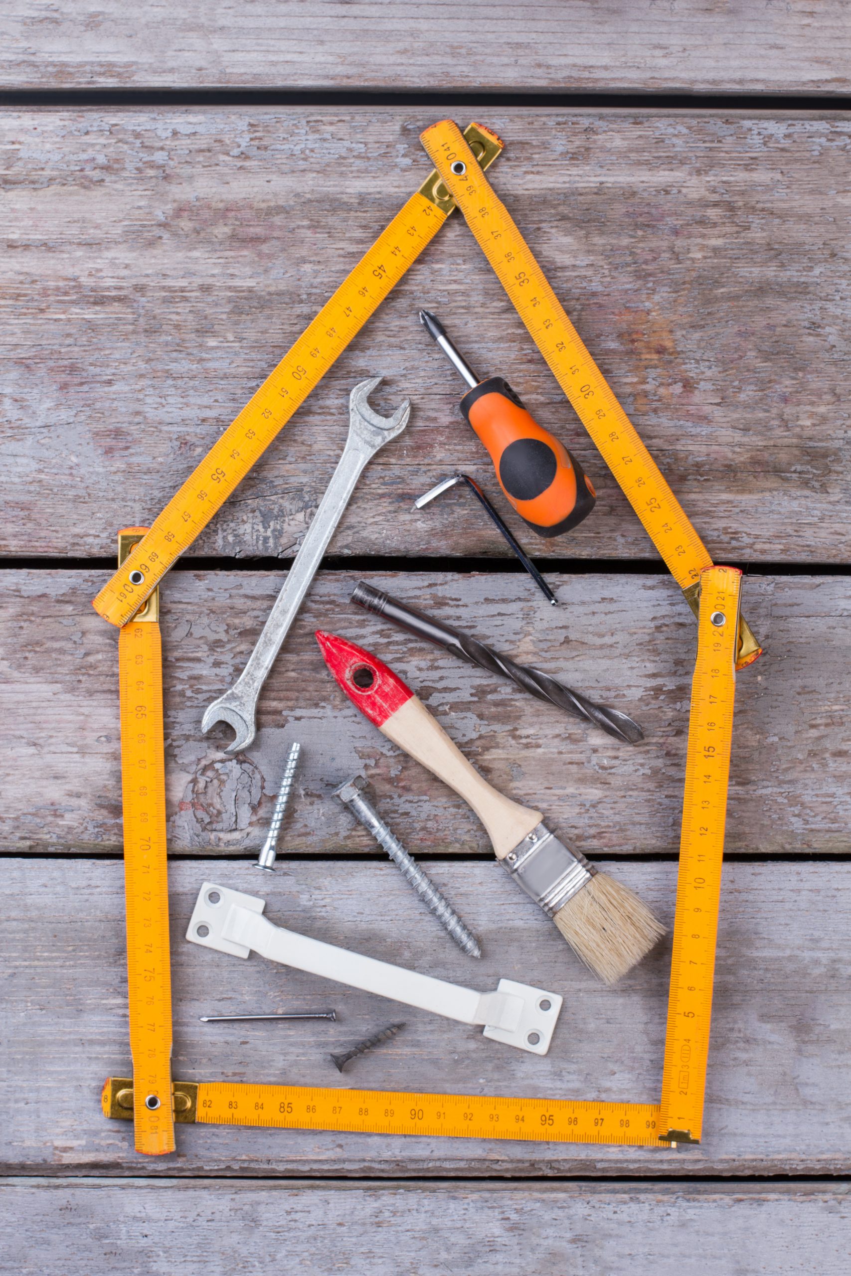 Outils servant à rénover la maison