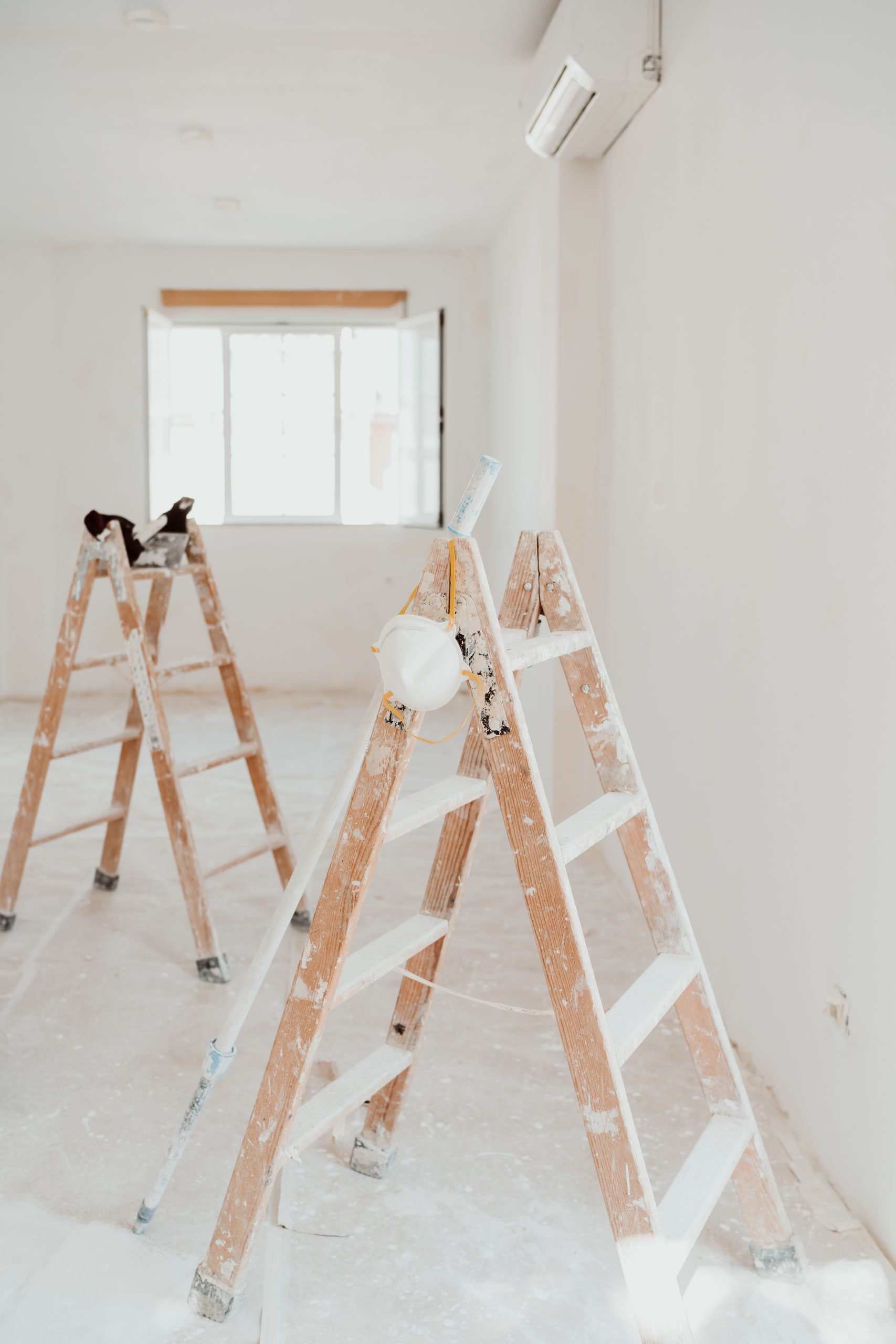 Intérieur en cours de rénovation